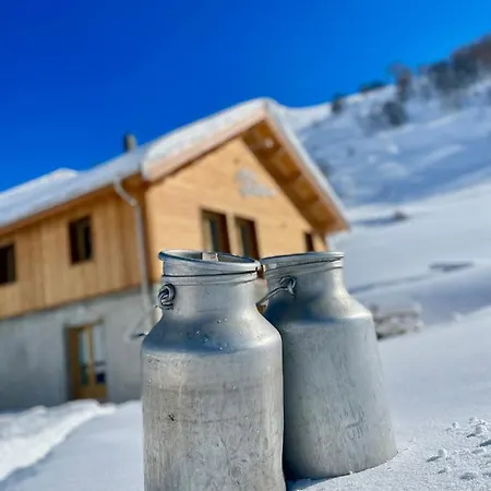 Bed and Breakfast La Ferme des Étroits Valloire Exterior foto